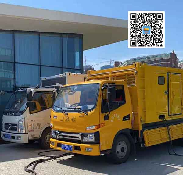 龙华山办事处出租发电车